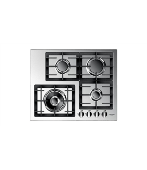 Fulgor | QH 604 GWK X | Hob | Gas | Number of burners/cooking zones 4 | Rotary knobs | Stainless steel