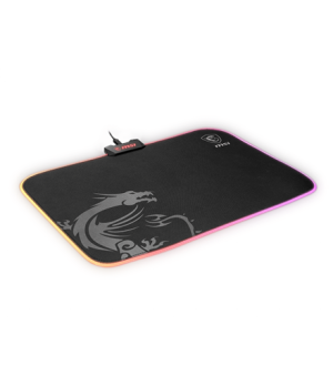 MSI AGILITY GD60 Mouse Pad, 386x276x2mm, Black | MSI | AGILITY GD60 | Gaming mouse pad | 386x276x2 mm | Black