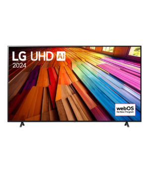 LG AI UT81 4K TV | 86UT81003LA | 86 | Smart TV | webOS24 | UHD | Black