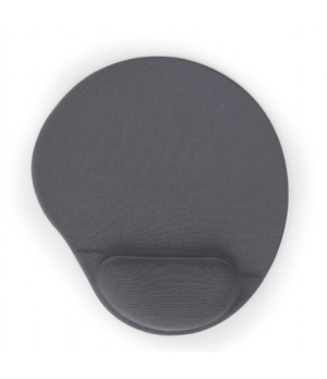 Gembird | MP-GEL-GR Gel mouse pad with wrist support, grey Comfortable | Gel mouse pad | Grey