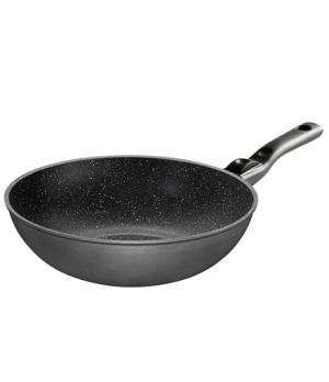 Stoneline | Pan | 19569 | Wok | Diameter 30 cm | Suitable for induction hob | Removable handle | Anthracite