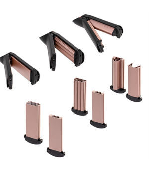 Camry | Hair Styler | CR 2024 | 1200 W | Black/Rose gold