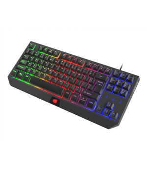 FURY HURRICANE Gaming Keyboard, US Layout, Wired, Black | Fury | HURRICANE | Gaming keyboard | RGB LED light | US | Wired | 1.6 