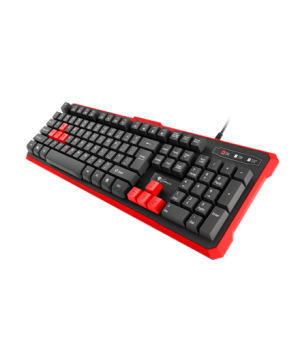 GENESIS RHOD 110 Gaming Keyboard, US Layout, Wired, Red | Genesis | RHOD 110 | Gaming keyboard | Wired | US | 1.7 m | Red, Black