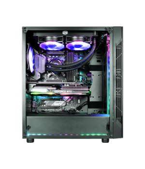 MSI MAG VAMPIRIC 010M PC Case, Midi-Tower, USB 3.2, Black MSI | MAG VAMPIRIC 010M | Black | ATX | Power supply included No