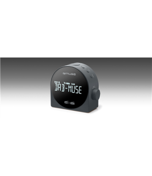 Muse M-185 CDB DAB/DAB+ DUAL Alarm Clock Radio, Portable, Black | Muse | M-185 CDB | Alarm function | Black