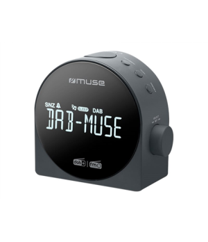 Muse M-185 CDB DAB/DAB+ DUAL Alarm Clock Radio, Portable, Black | Muse | M-185 CDB | Alarm function | Black