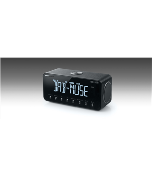 Muse | M-196 DBT | Alarm function | NFC | AUX in | Black | DAB+/FM Clock Radio with Bluetooth