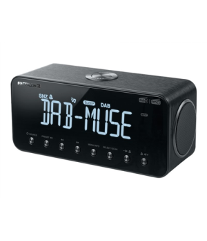 Muse | M-196 DBT | Alarm function | NFC | AUX in | Black | DAB+/FM Clock Radio with Bluetooth