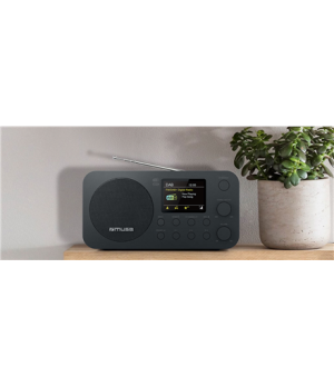 Muse | M-128 DBT | Alarm function | NFC | AUX in | Black | Table Radio DAB+/FM with Bluetooth