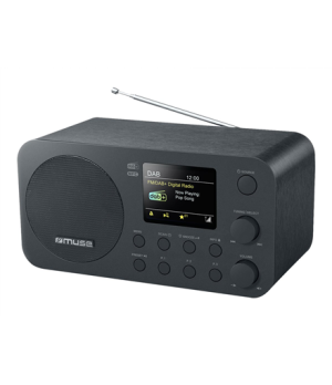 Muse | M-128 DBT | Alarm function | NFC | AUX in | Black | Table Radio DAB+/FM with Bluetooth