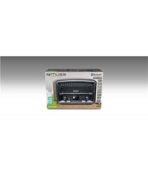 Muse | DAB+/FM Table Radio with Bluetooth | M-135 DBT | Alarm function | AUX in | Black