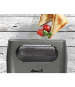 Gorenje | Sandwich maker | SM703GCG | 700 W | Number of plates 3 | Number of pastry 2 | Grey