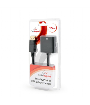 Cablexpert DisplayPort to VGA adapter cable, Black | Cablexpert