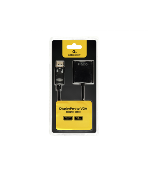 Cablexpert DisplayPort to VGA adapter cable, Black | Cablexpert