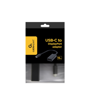 Cablexpert USB-C to DisplayPort adapter, Black | Cablexpert