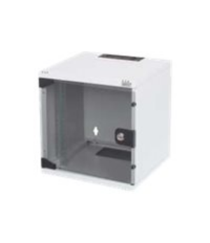 Digitus | Wall Mounting Cabinet | DN-10-06U-B | Black | IP protection class: IP20 Front door: Glass door, single opening Cabinet