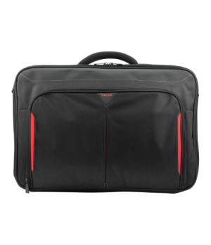 Targus | CN418EU | Clamshell Laptop Bag | Briefcase | Black/Red | 17-18 " | Shoulder strap