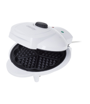 Camry | Waffle maker | CR 3022 | 1000 W | Number of pastry 5 | Heart shaped | White