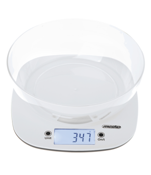 Adler Kitchen Scale with a bowl | MS 3179w | Graduation 1 g | Display type LCD | White