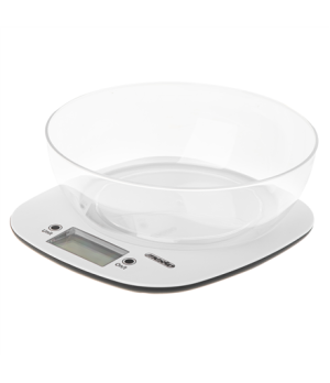 Adler Kitchen Scale with a bowl | MS 3179w | Graduation 1 g | Display type LCD | White