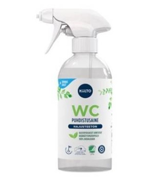 „Kiilto“ biologiškai suyrantis wc valiklis, purškiamas 600ml, 58042