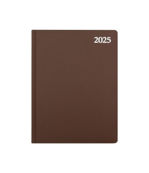 Kalendorius New STANDARD, 2025, A4, tamsiai ruda