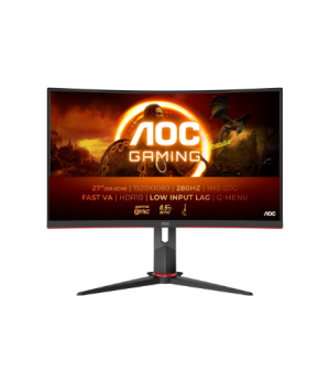 AOC C27G2Z3/BK | 27 " | VA | FHD | 16:9 | 280 Hz | 1 ms | 1920 x 1080 pixels | 300 cd/m² | HDMI ports quantity 2 | Warranty 36 m