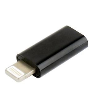 Gembird | USB Type-C adapter (CF/8pin M), Black