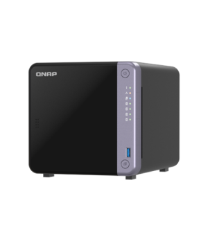 QNAP Cost-effective 4-bay 10GbE NAS | TS-432X-4G | Alpine | AL524 | Processor frequency 2 GHz | 4 GB | DDR4 SODIMM | 90W adapter