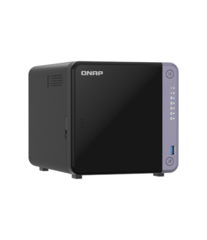 QNAP Cost-effective 4-bay 10GbE NAS | TS-432X-4G | Alpine | AL524 | Processor frequency 2 GHz | 4 GB | DDR4 SODIMM | 90W adapter