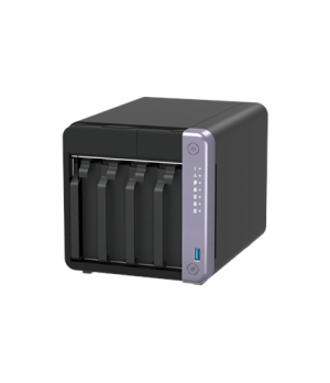 QNAP Cost-effective 4-bay 10GbE NAS | TS-432X-4G | Alpine | AL524 | Processor frequency 2 GHz | 4 GB | DDR4 SODIMM | 90W adapter