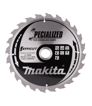 Makita | Efficut Cutting Disc for Wood, 270 x 30 x 2.15mm, Z-24