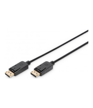 Digitus | DisplayPort Connection Cable | Black | DP male | DP male | DP to DP | 1 m