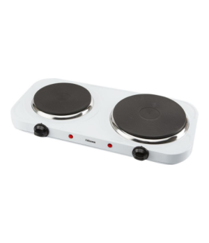 Tristar | Free standing table hob | KP-6245 | Number of burners/cooking zones 2 | Rotary | White | Electric