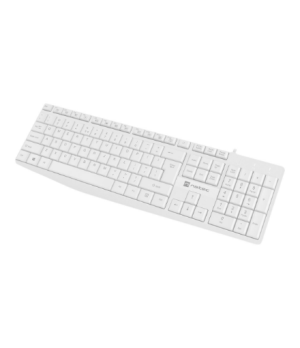 Natec | Keyboard | Nautilus NKL-1951 | Keyboard | Wired | US | White | USB Type-A | 390 g