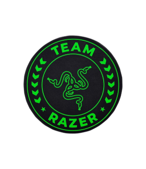 Razer Team Razer Floor Mat 100% Recycled Polyester Velvet/100% Recycled Non-woven Fabric | Floor Rug | Black/Green