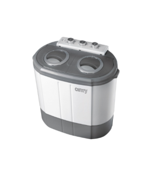 Camry | Washing machine | CR 8052 | Top loading | Washing capacity 3 kg | 1300 RPM | Depth 40 cm | Width 60 cm | White-Grey