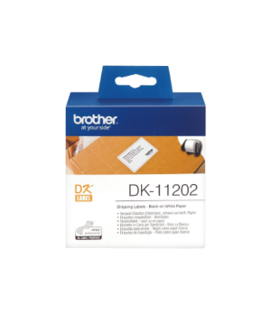 Brother | DK-11202 Shipping Labels | White | DK | 62mm x 100mm