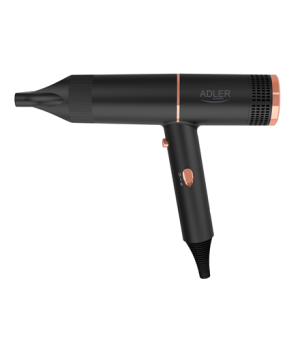 Adler Hair Dryer | AD 2278 | 1400 W | Number of temperature settings 2 | Ionic function | Black