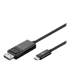 Goobay | USB-C- DisplayPort adapter cable (4k 60 Hz) | USB-C male | DisplayPort male | USB-C to DP | 1.2 m