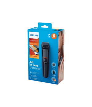 PHILIPS MG3710/15 All in one trimmer Multigroom series 3000, Black | Philips | Cordless | Black