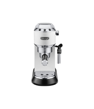 Delonghi | Dedica Pump Espresso | EC685W | Pump pressure 15 bar | Built-in milk frother | Semi-automatic | 1300 W | White