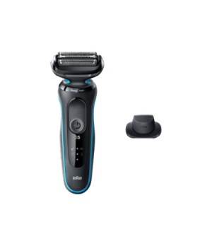 Braun | Shaver | 51-M1200s | Operating time (max) 50 min | Wet & Dry | Black/Mint