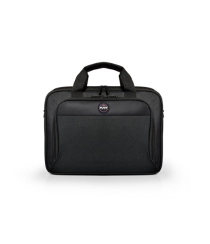 PORT DESIGNS | 105064 | HANOI II CLAMSHELL | Fits up to size 15.6 " | Messenger - Briefcase | Black | Shoulder strap