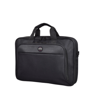 PORT DESIGNS | 105064 | HANOI II CLAMSHELL | Fits up to size 15.6 " | Messenger - Briefcase | Black | Shoulder strap