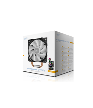 Deepcool | CPU Air Cooler | GAMMAXX GTE V2 | Black | W | Air cooler