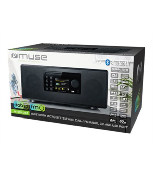 Muse | Radio | M-695 DBT | AUX in | Black | NFC