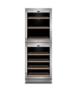 Caso | Wine cooler | WineChef Pro 126-2D | Energy efficiency class G | Free standing | Bottles capacity Up to 126 bottles | Cool