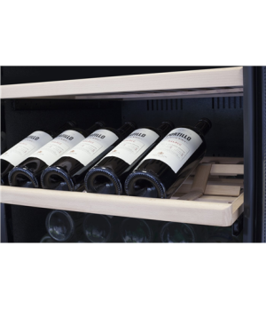 Caso | Wine cooler | WineChef Pro 126-2D | Energy efficiency class G | Free standing | Bottles capacity Up to 126 bottles | Cool